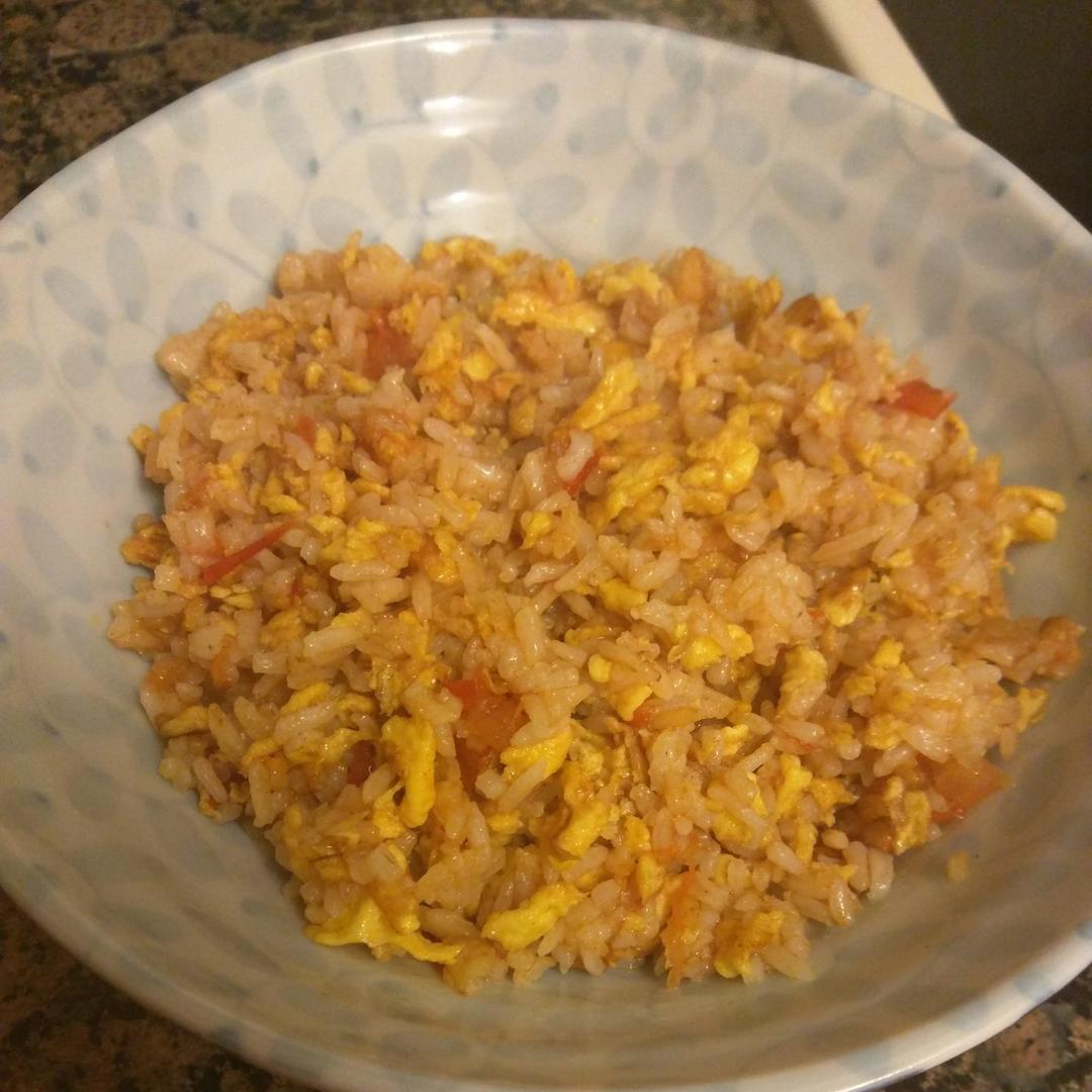 西红柿蛋炒饭
