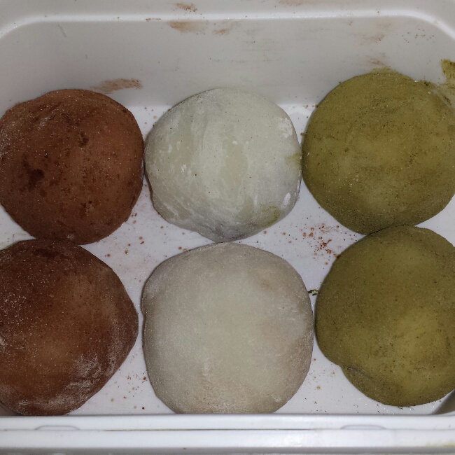 双味豆沙糯米糍