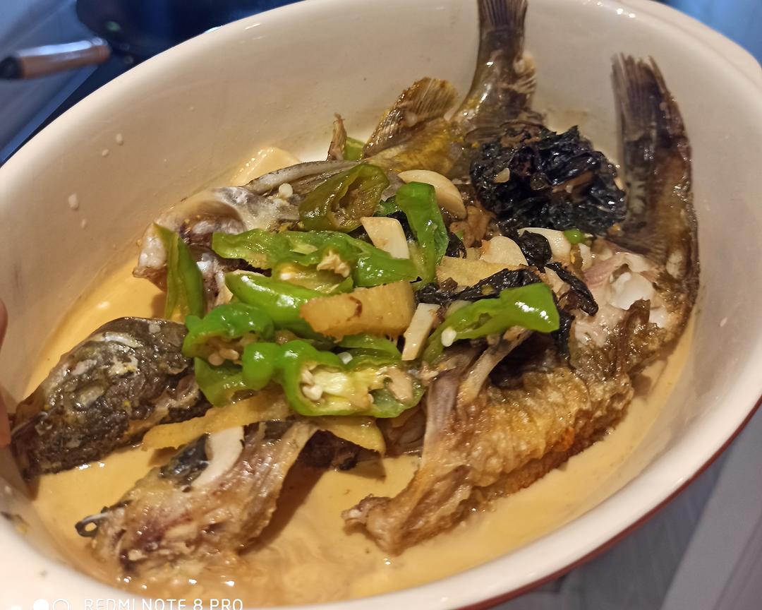红烧黄骨鱼