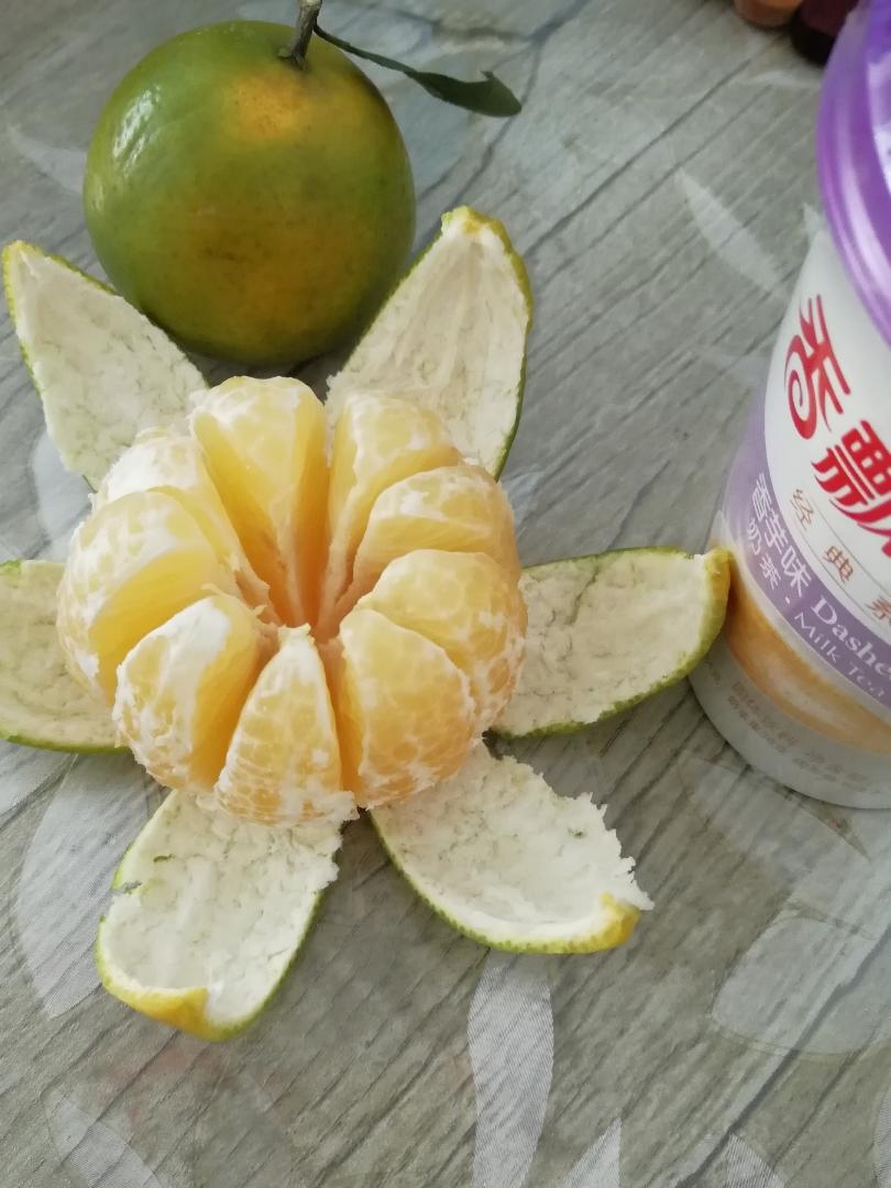 橘子开花（创意水果）