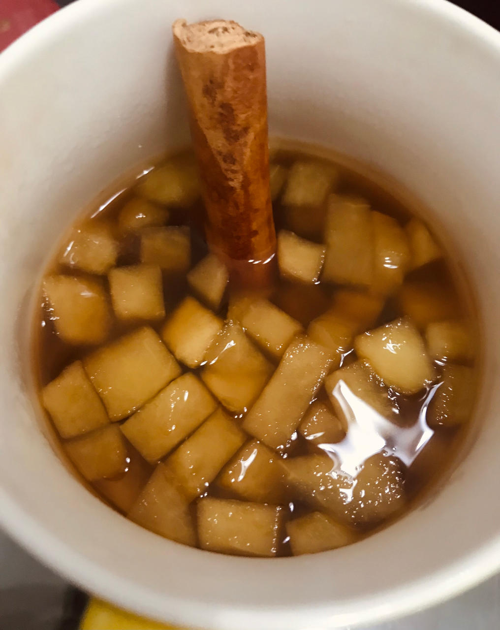 焦糖苹果肉桂茶