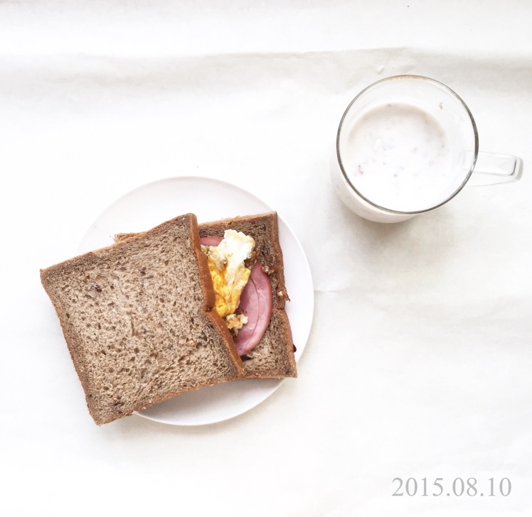 早餐•2015年8月12日