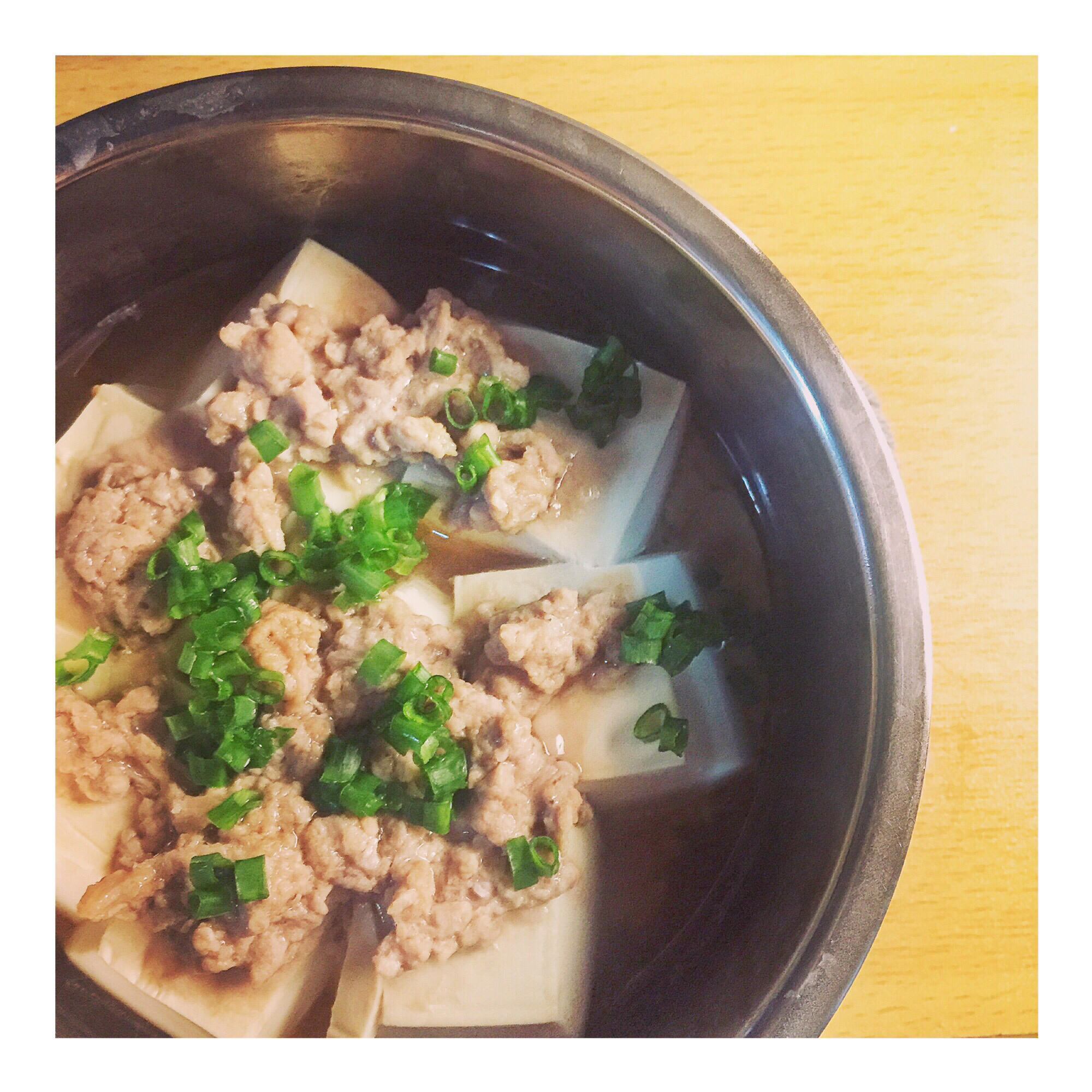肉末蒸豆腐