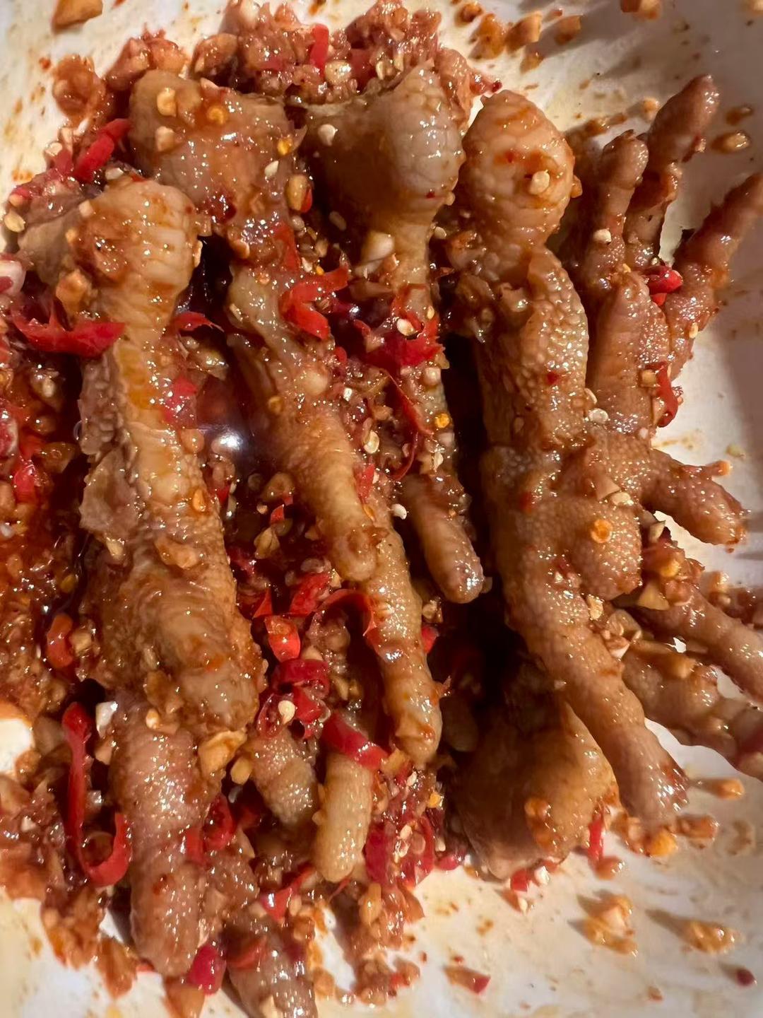 蒜香鸡爪