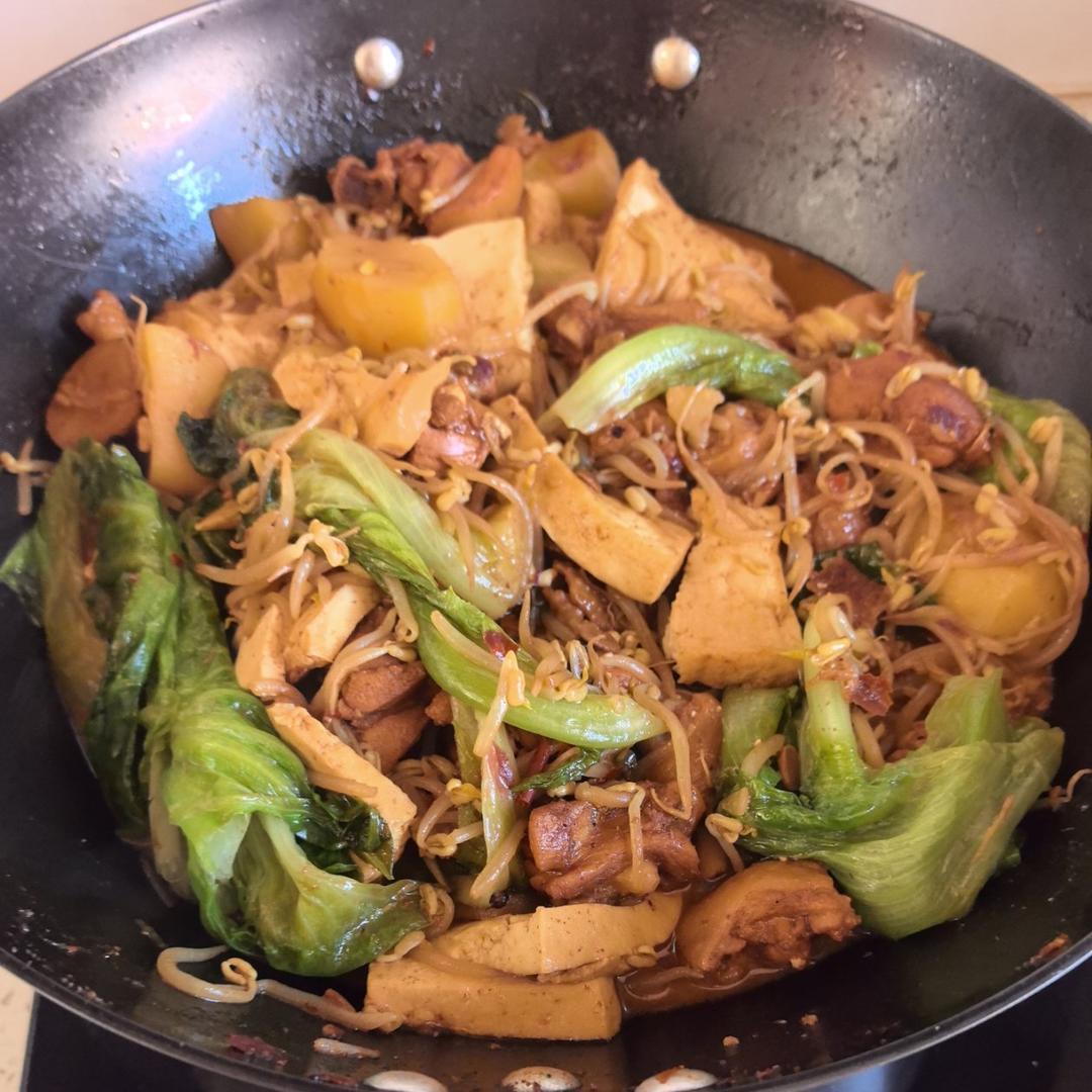 不加水的甜辣火锅鸡 傻瓜操作超简单