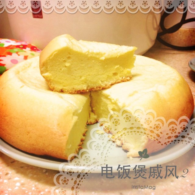 电饭煲版戚风蛋糕