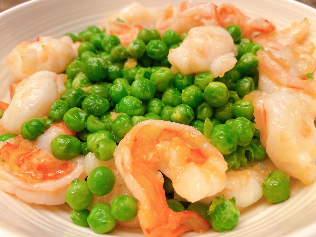 虾仁🍤炒荷兰豆