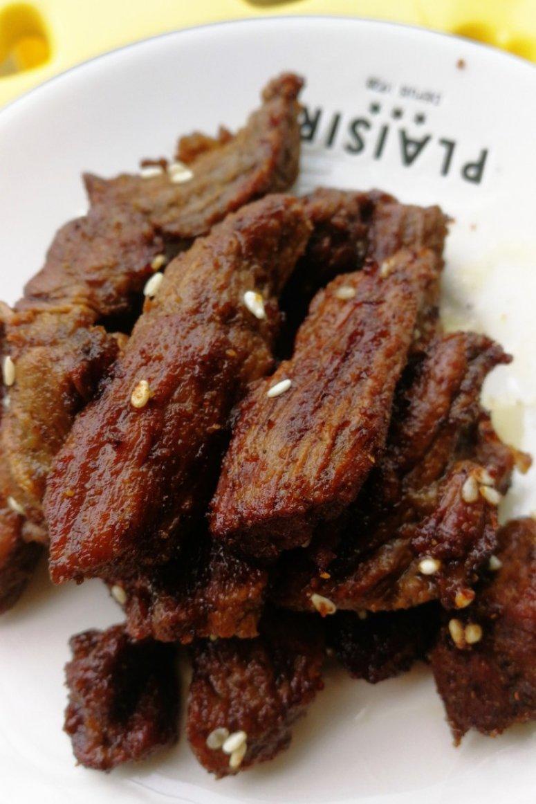 烤箱版牛肉干