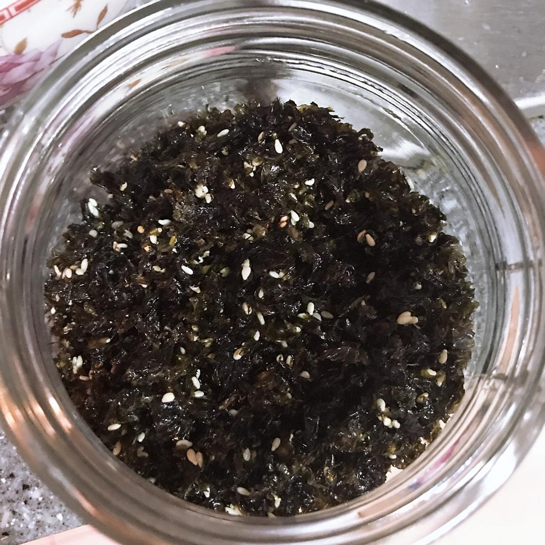 拌饭芝麻海苔