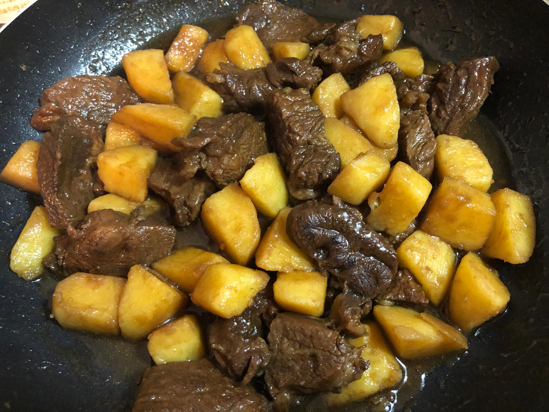 土豆炖牛肉