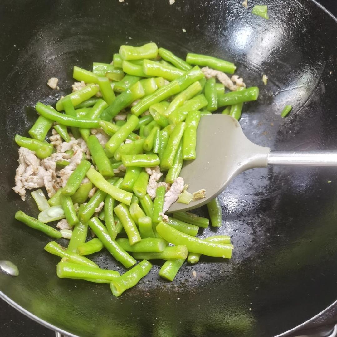 四季豆炒肉丝