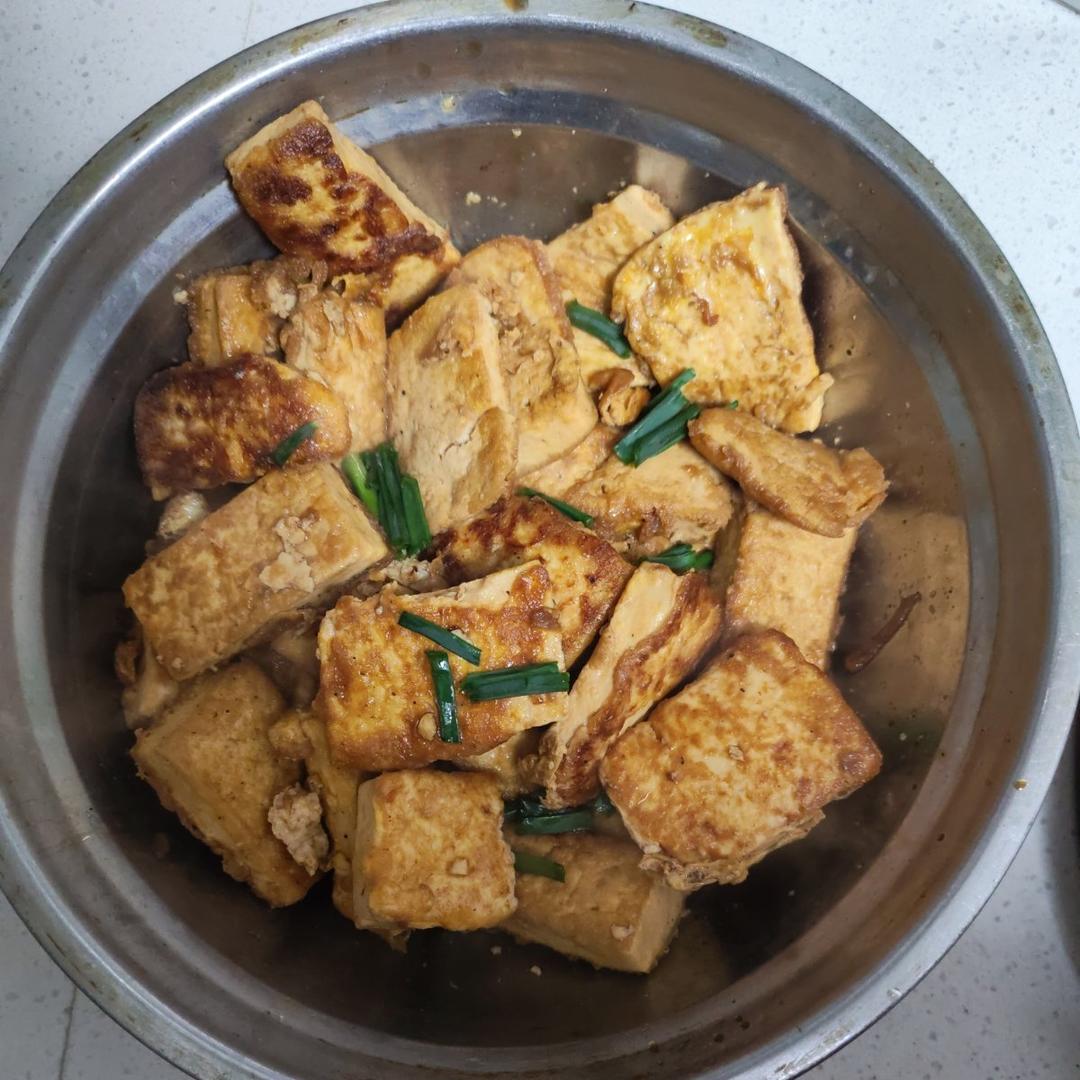 蚝油嫩豆腐