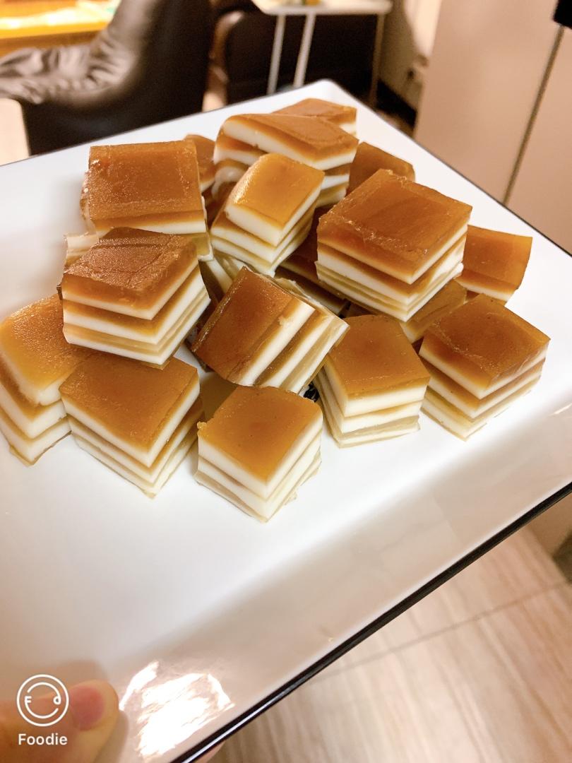 简单椰香.千层马蹄糕