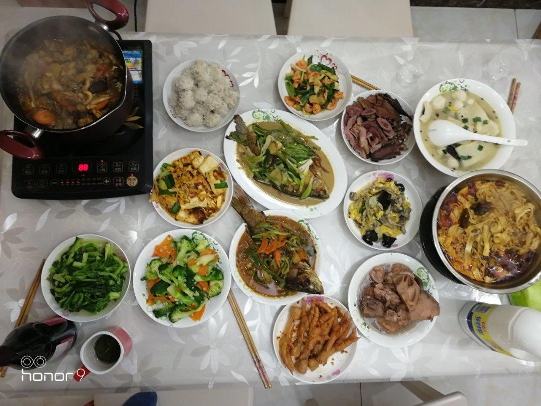 2018年年夜饭菜谱