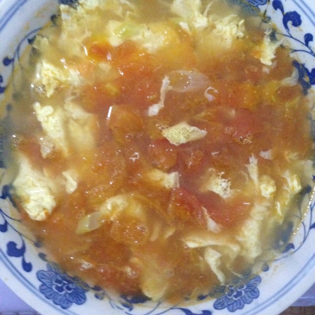 西红柿鸡蛋汤