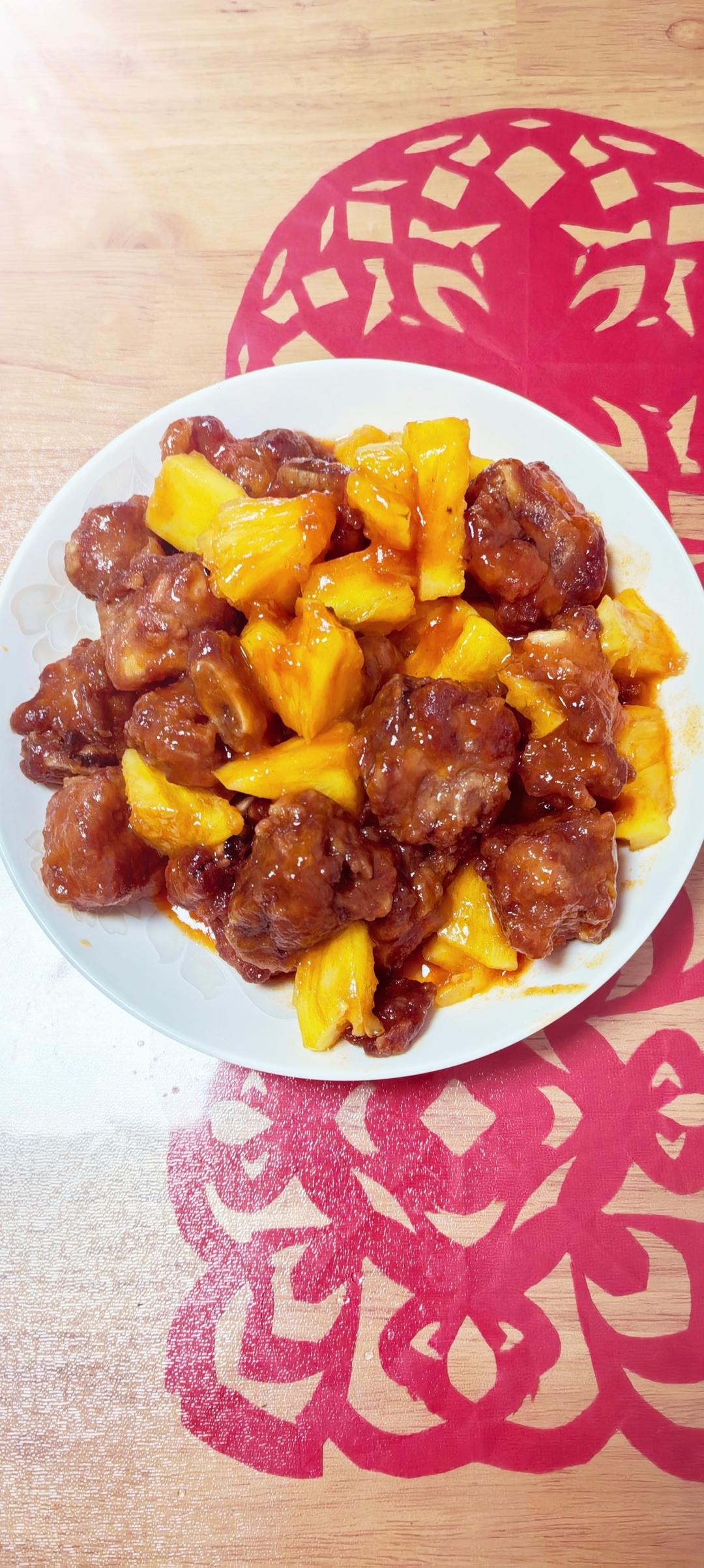 广式菠萝糖醋排骨