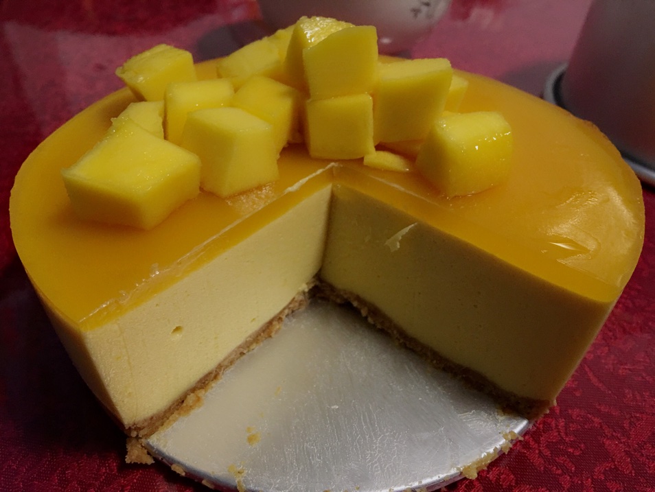 【视频】芒果慕斯（6寸） | 含镜面果胶配方