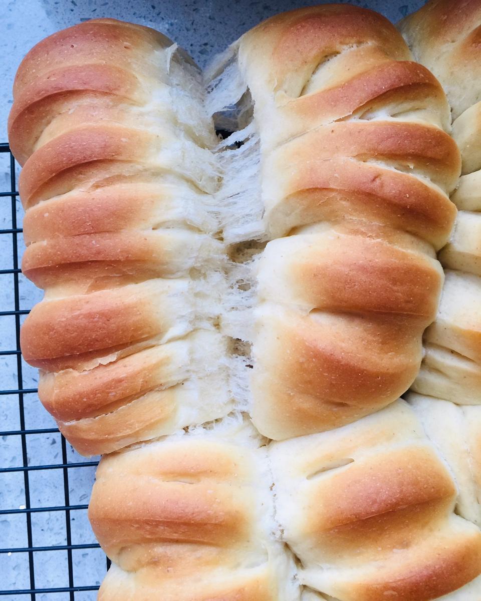 超级香软小餐包，超级拉丝一次发酵