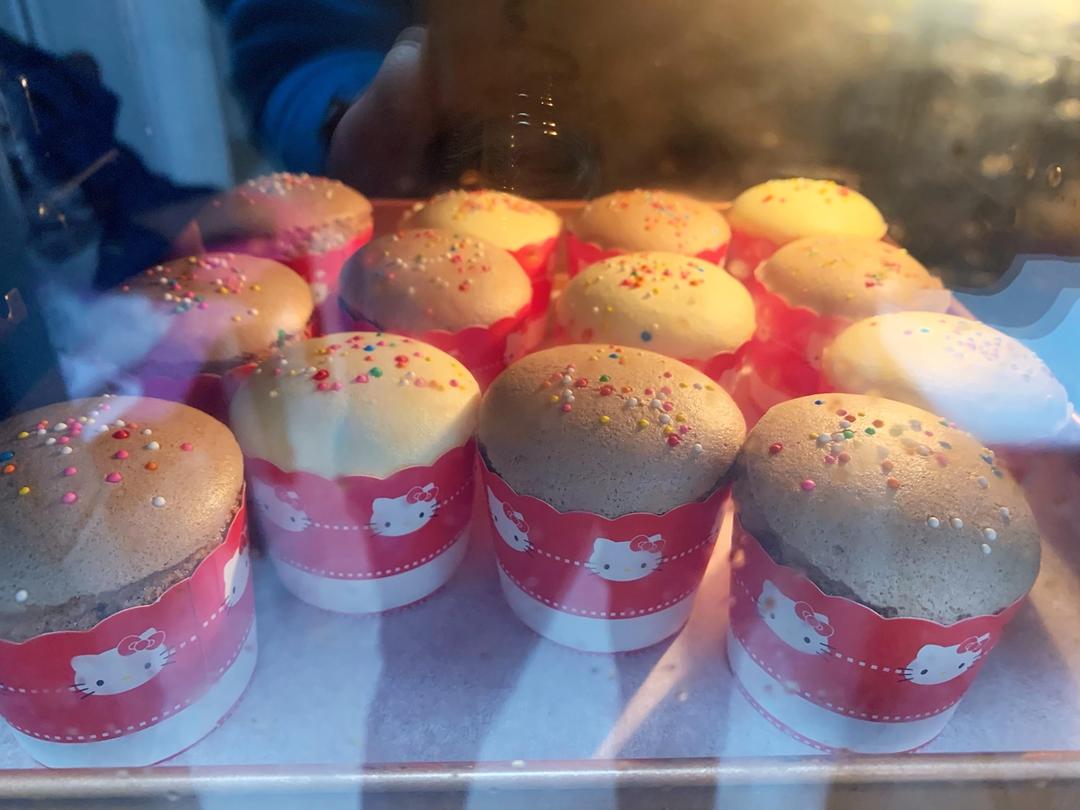 零失败~戚风纸杯小蛋糕🍰 ✨／8寸版戚风蛋糕