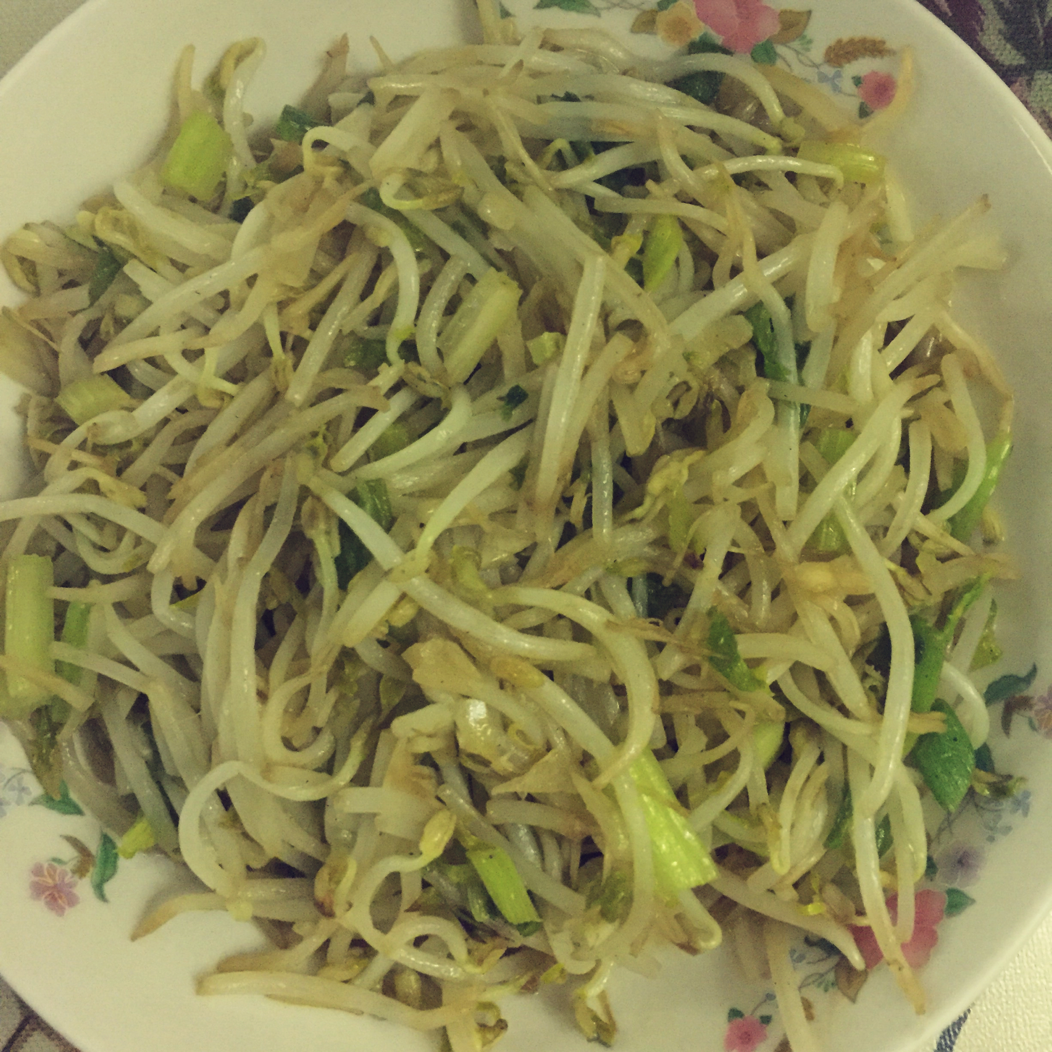 蒜香绿豆芽