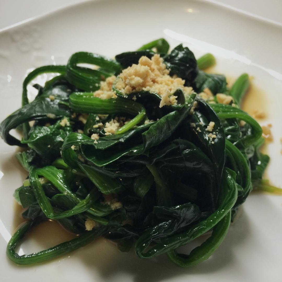 凉拌菠菜 Spinach Salad