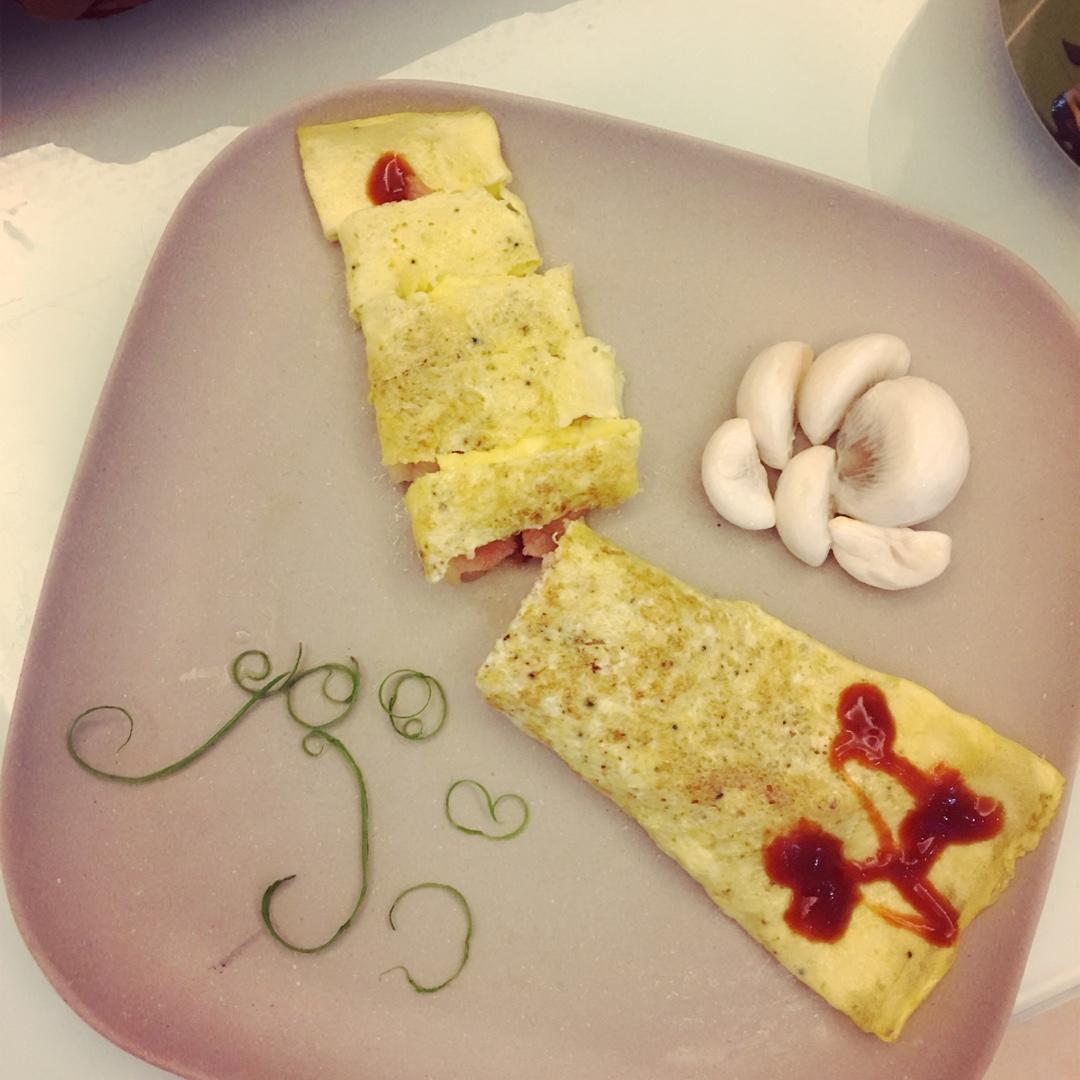 培根蛋卷&火腿蛋卷