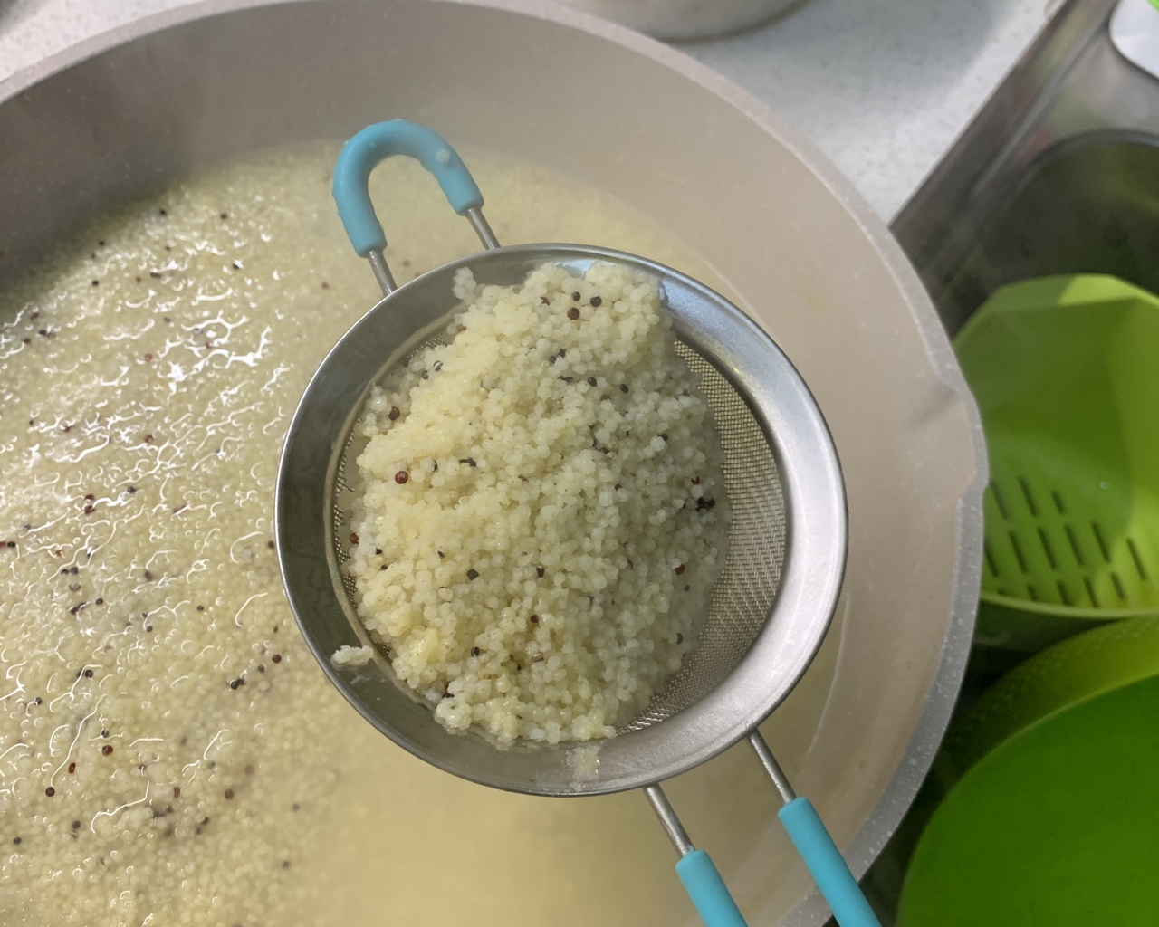 白汁小米藜麦饭的做法 步骤4