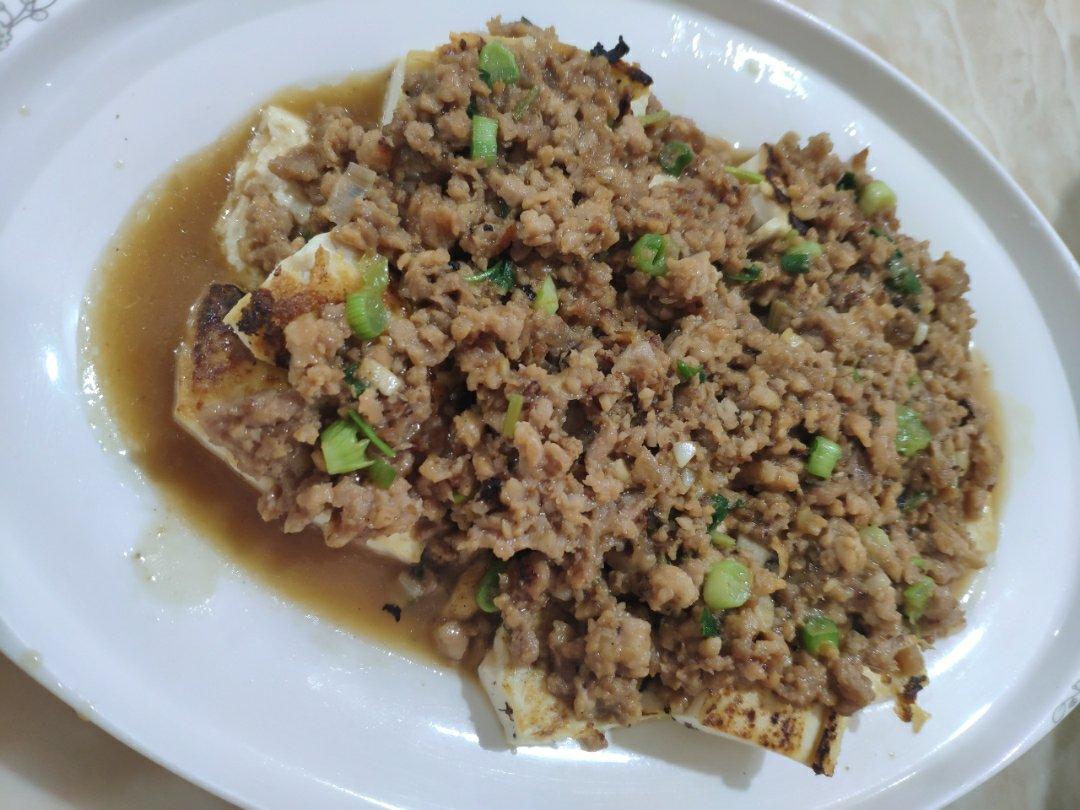 超级下饭的香菇肉沫豆腐