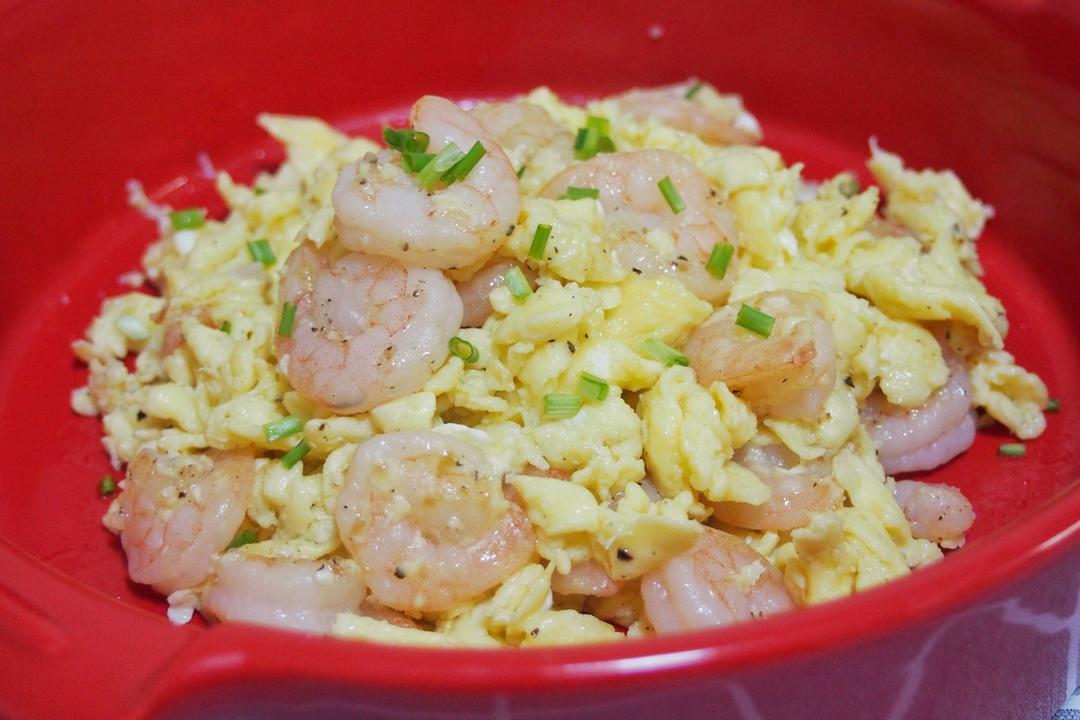 【虾仁滑蛋】超嫩滑，复刻茶餐厅经典