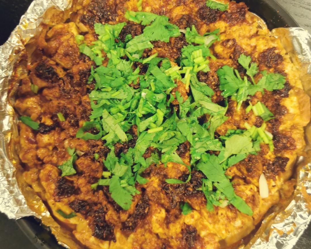 空气炸锅烤脑花的做法