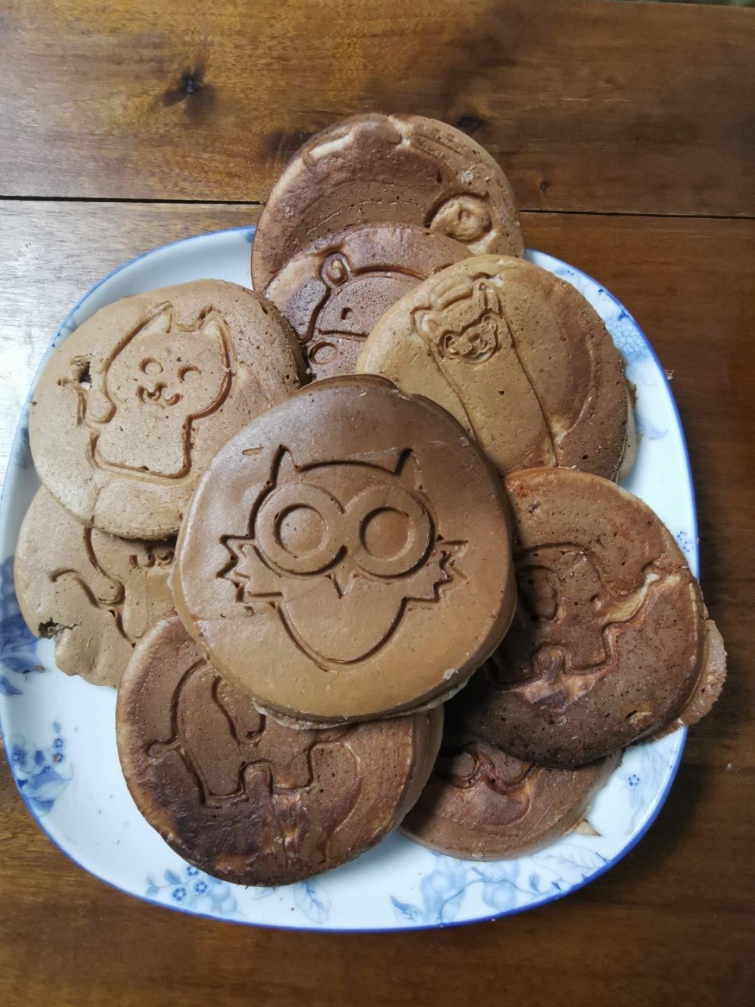 松饼 铜锣烧--全蛋打发 放一周也不会变硬