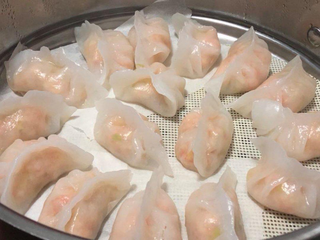 弯梳虾饺