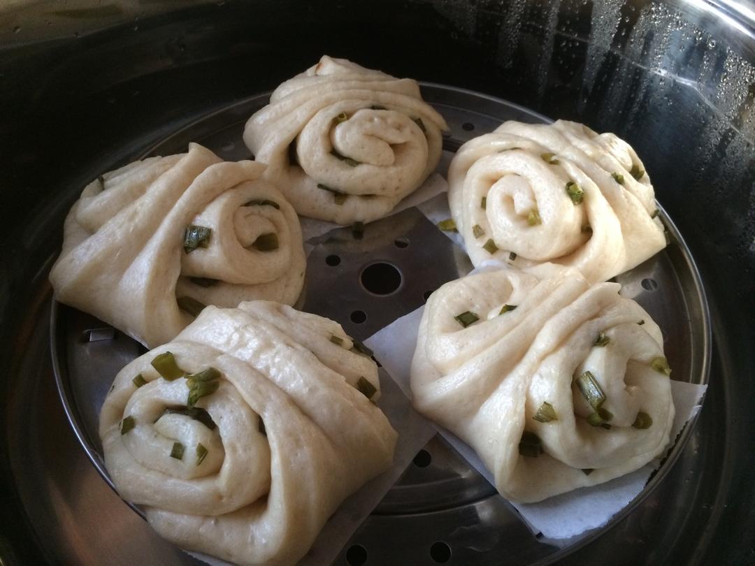 南瓜花卷馒头