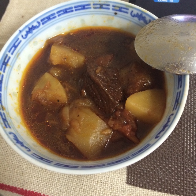 土豆炖牛肉