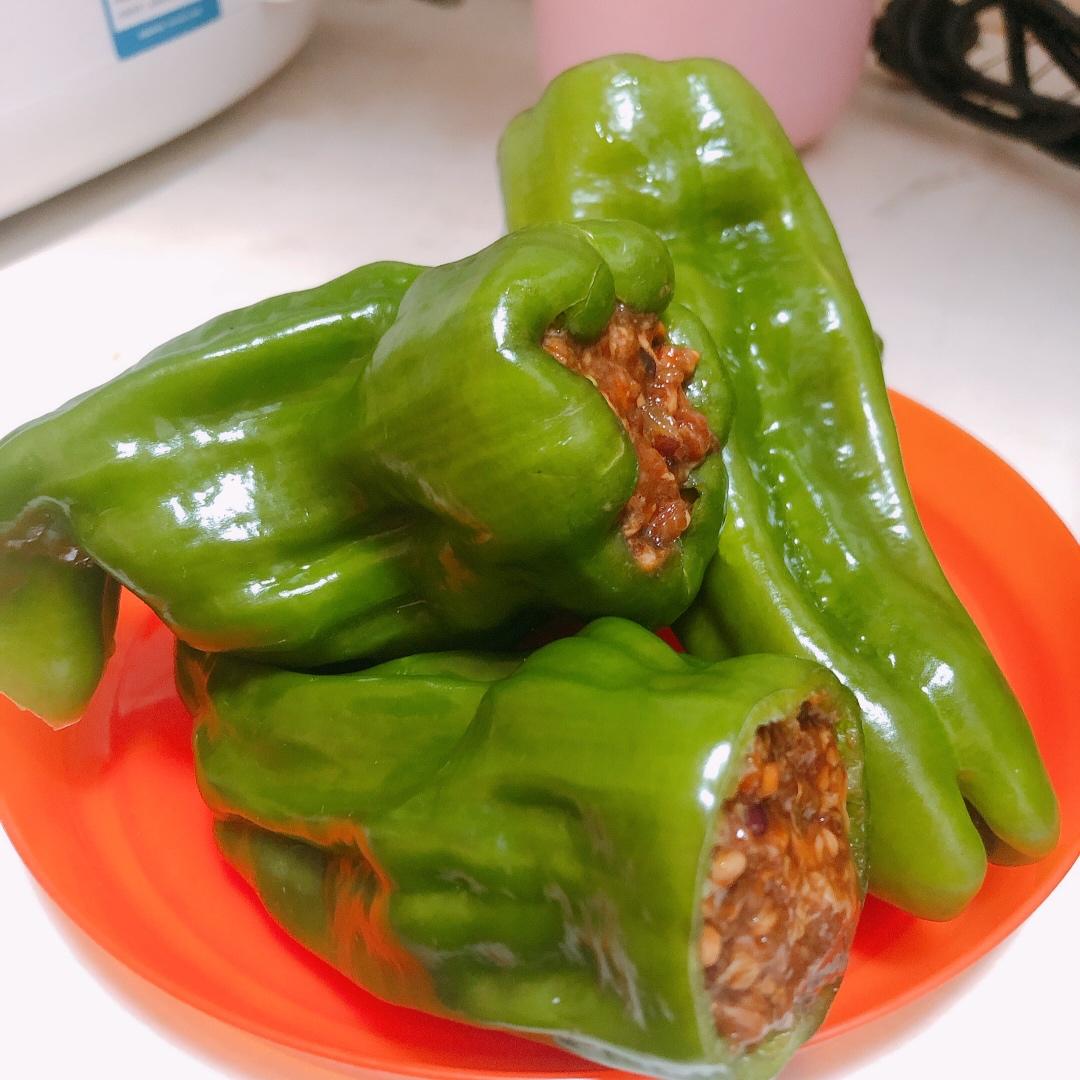 虎皮青椒塞肉