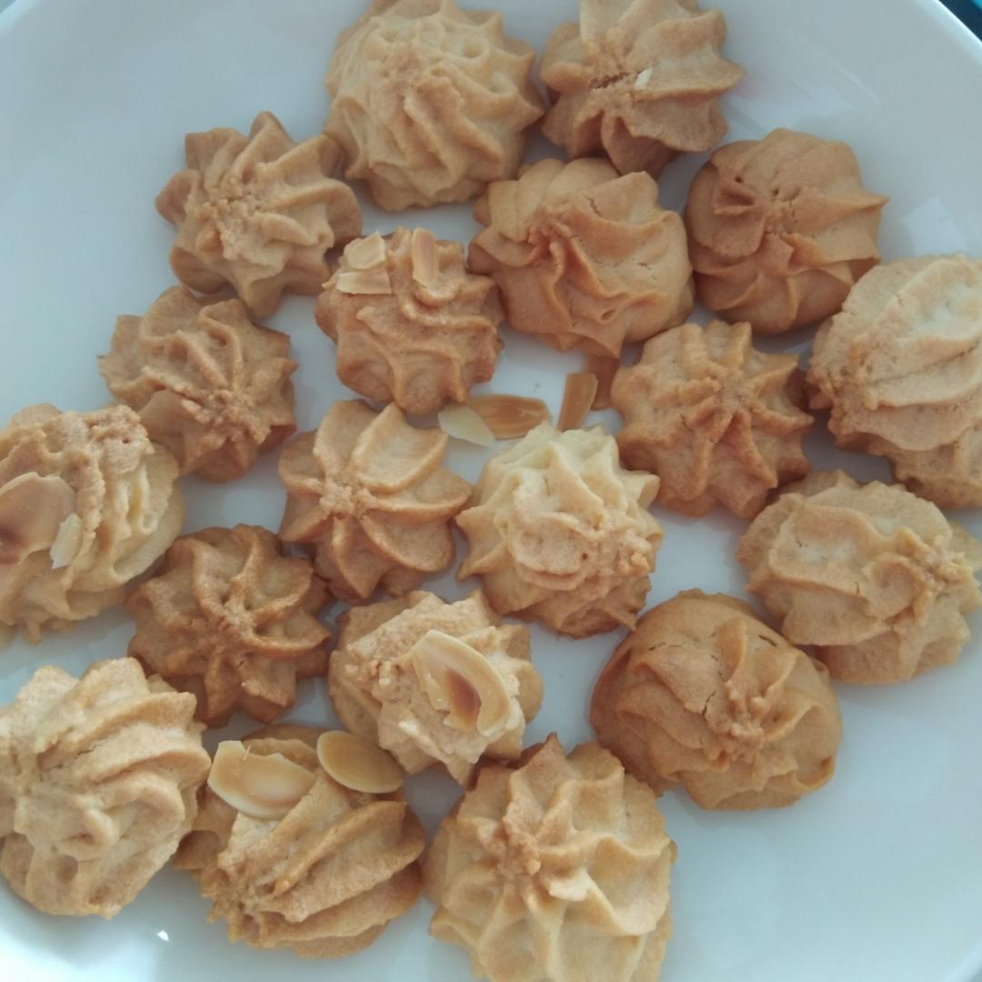 超级酥的玉米油版曲奇饼干