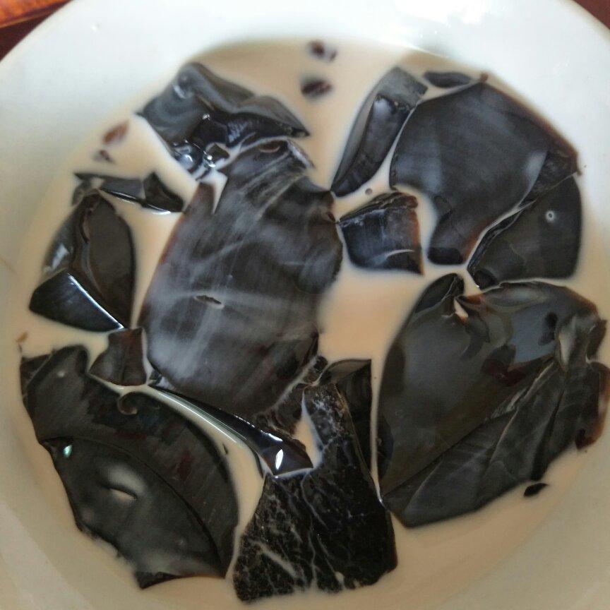 大雨宝宝的id做的黑凉粉