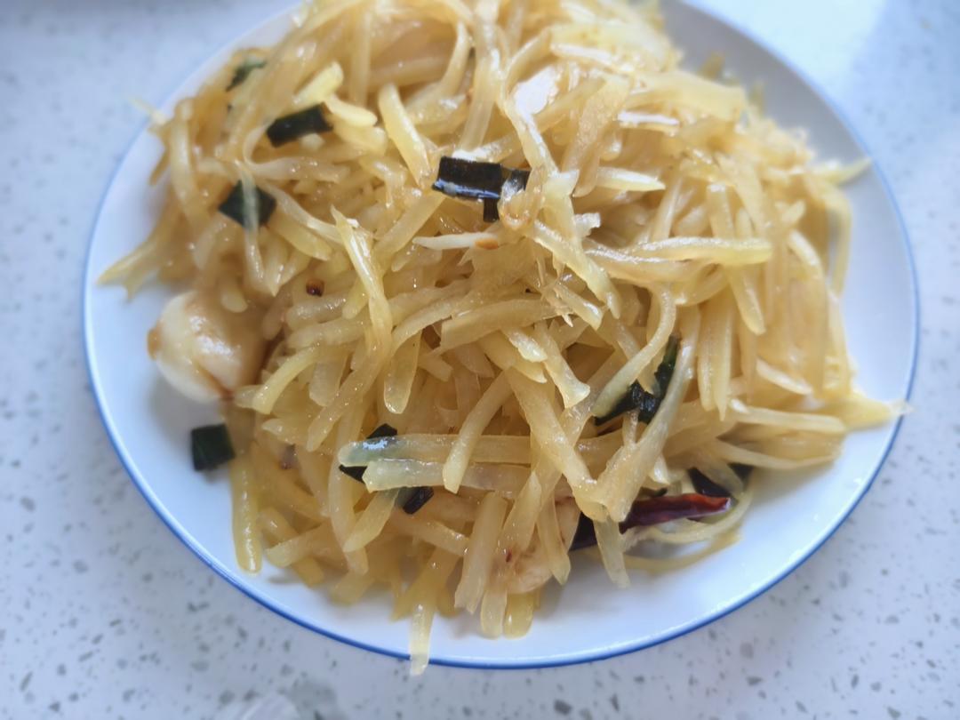 酸辣土豆丝的家常做法 超级下饭