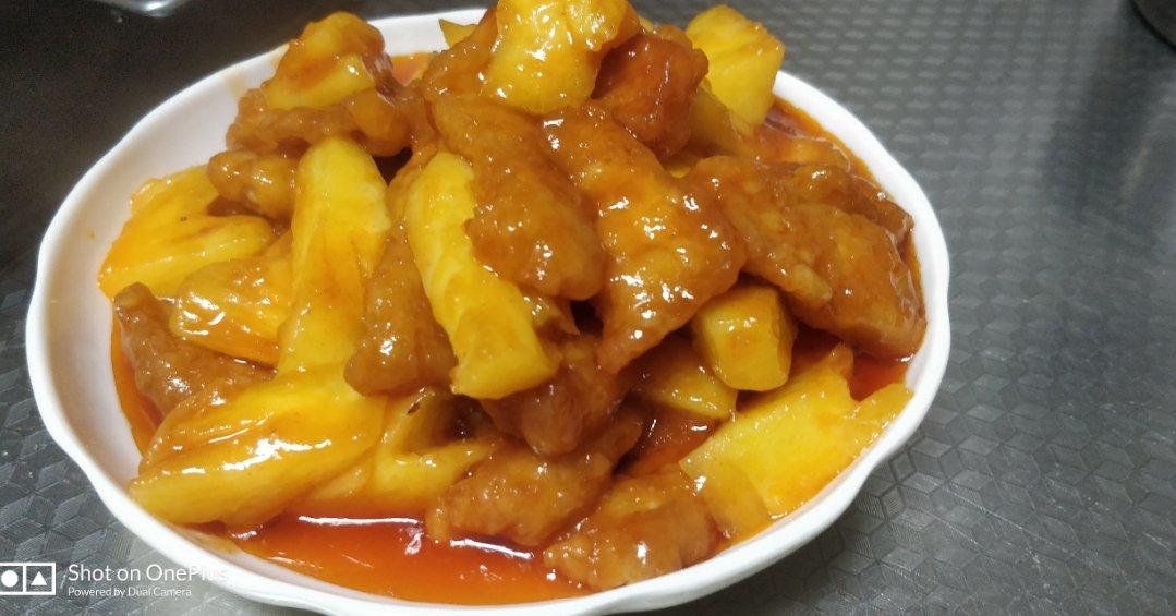 堂妈小厨——菠萝咕咾肉