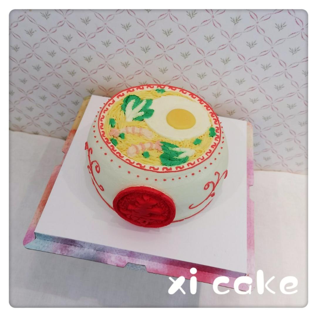 手绘蛋糕