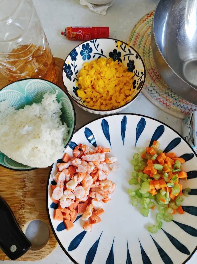 超级香的扬州炒饭/火腿鸡蛋什锦炒饭