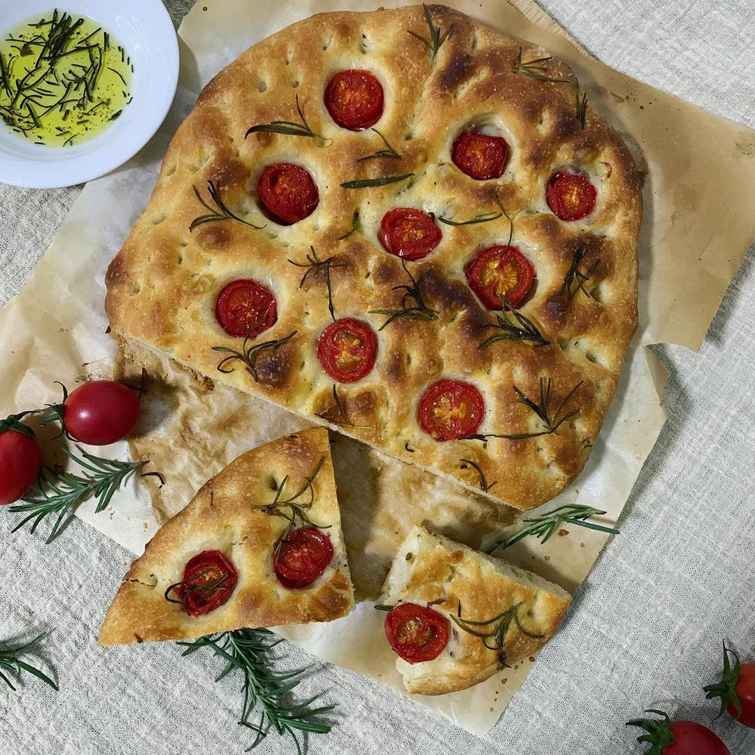 天然酵种佛卡夏Focaccia