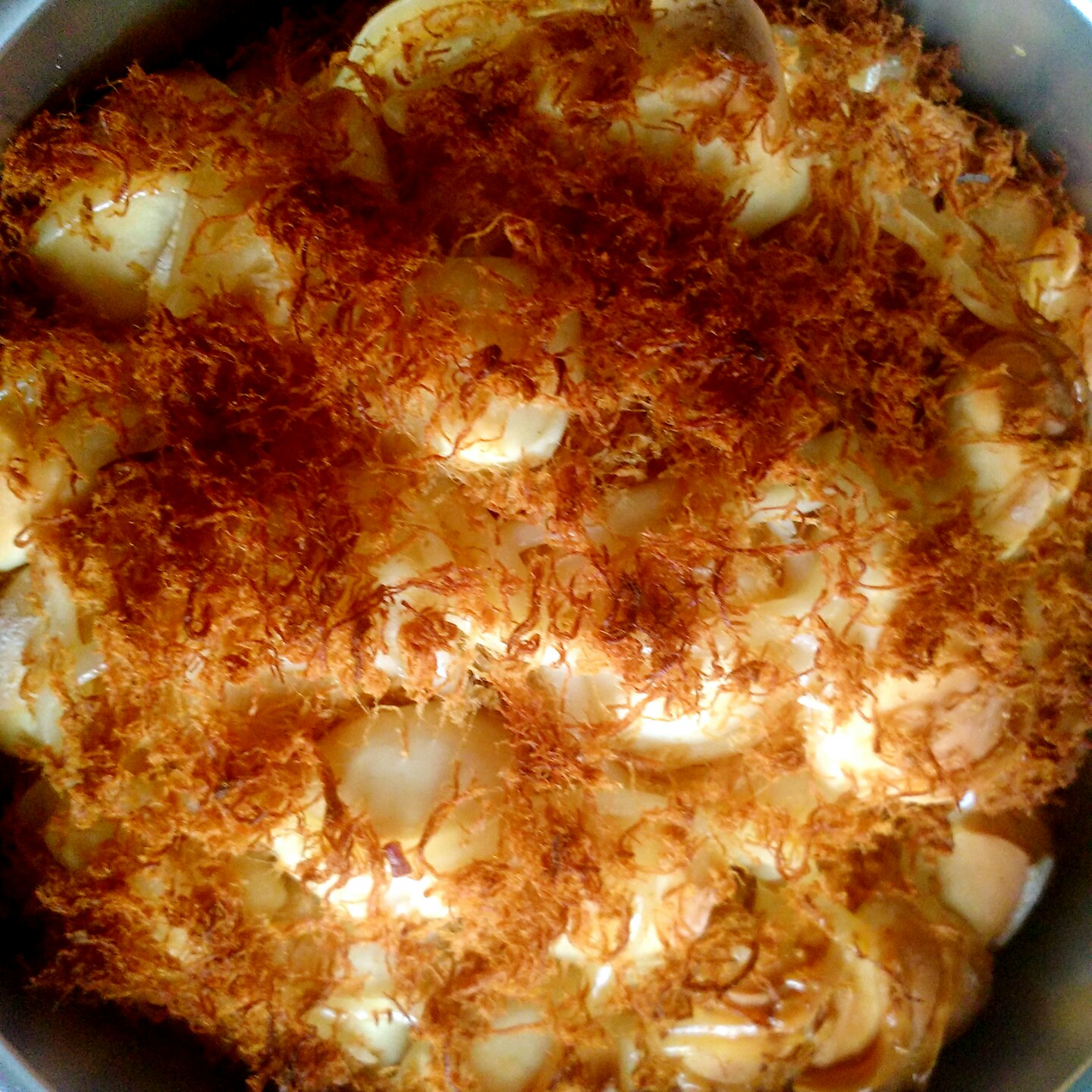 肉松手撕面包—超软会爆浆的面包哟