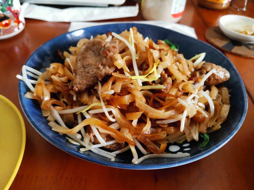 干炒牛河，不颠锅，不粘锅的小窍门