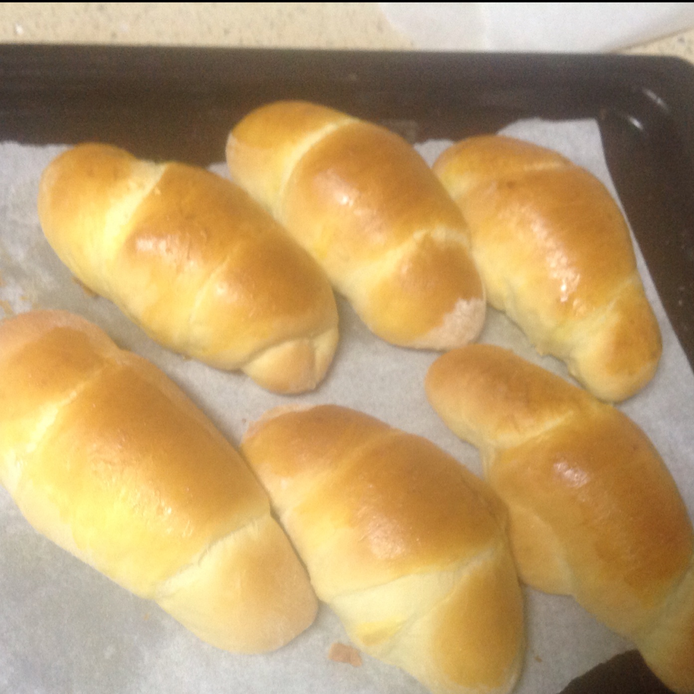 黄油面包卷