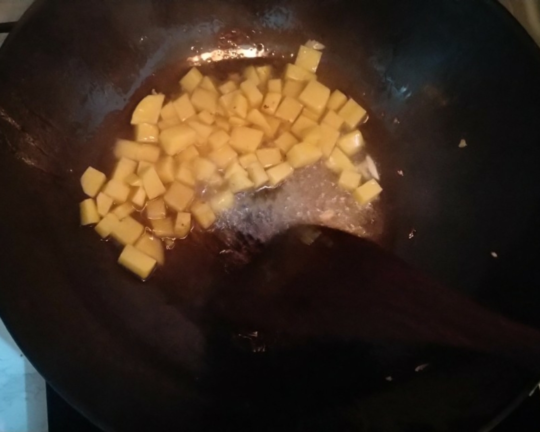土豆胡萝卜洋葱烧烤版的做法 步骤4
