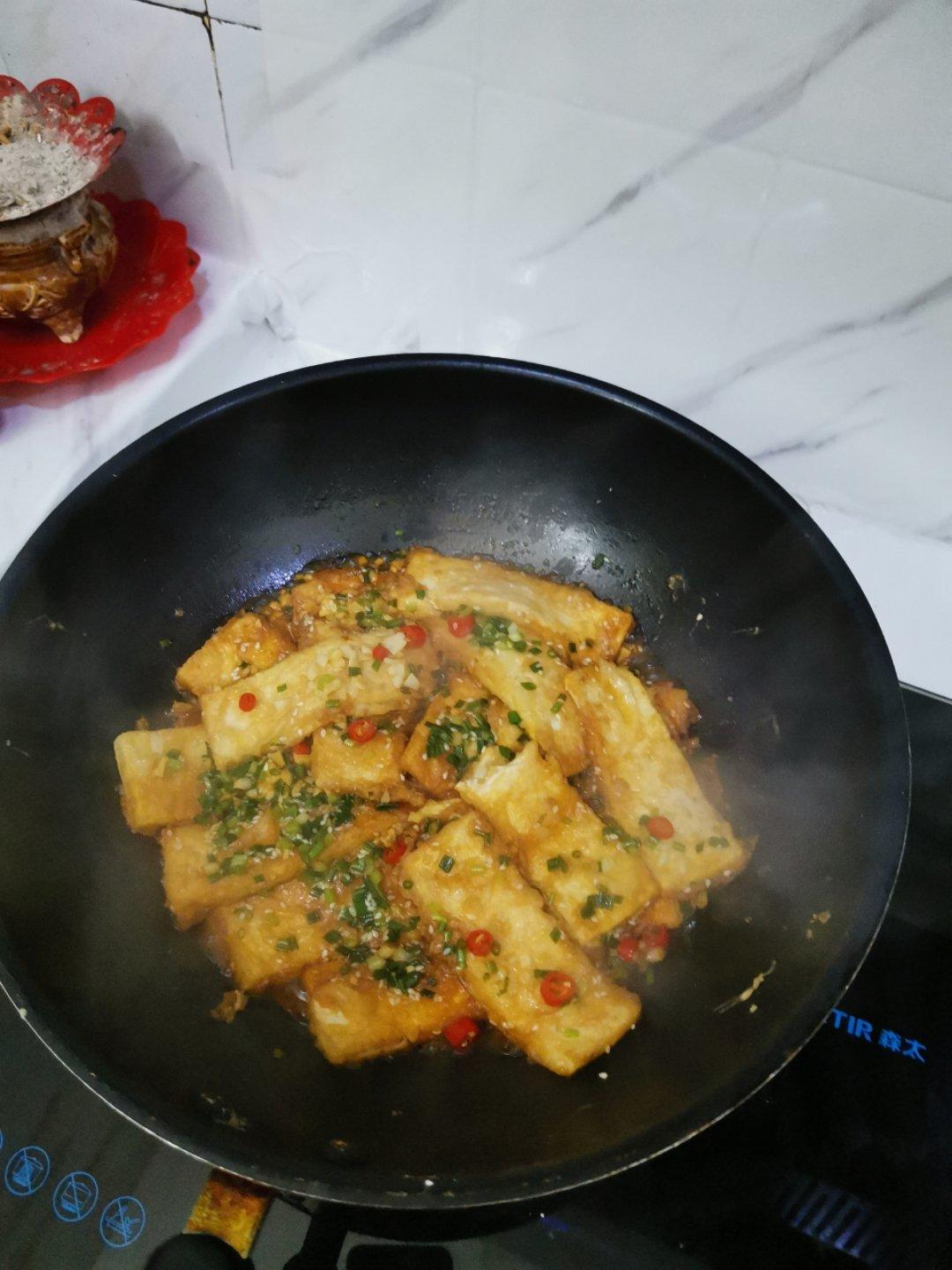 香煎豆腐