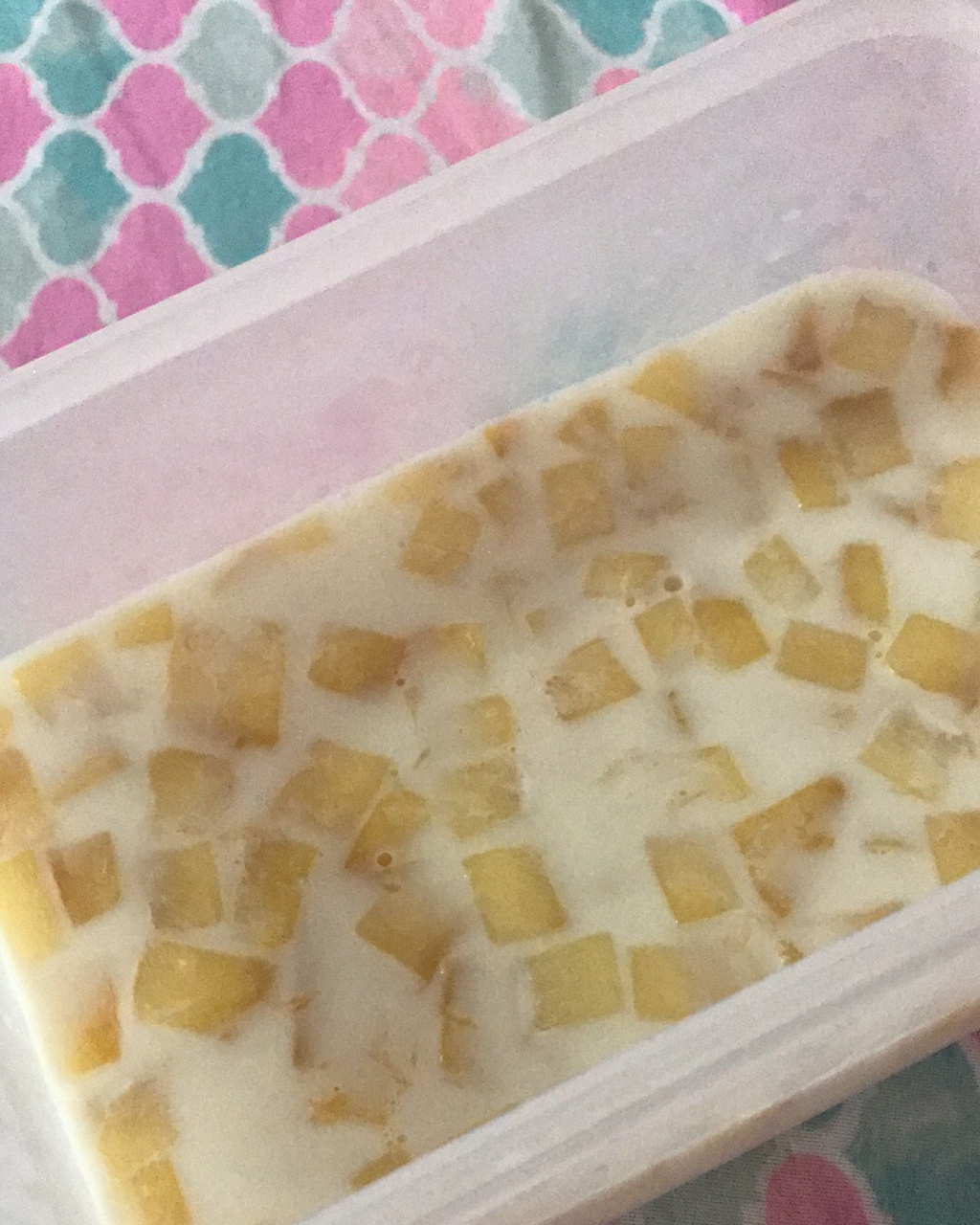 【绪作】芒果牛奶冻