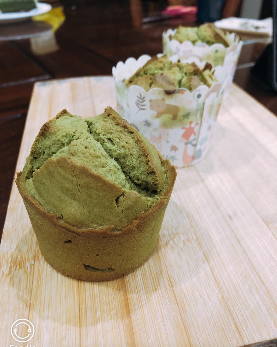 抹茶红豆玛芬