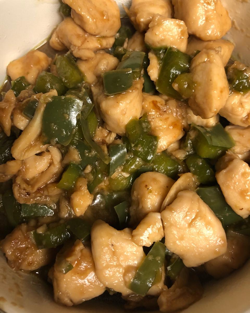 青椒炒鸡腿